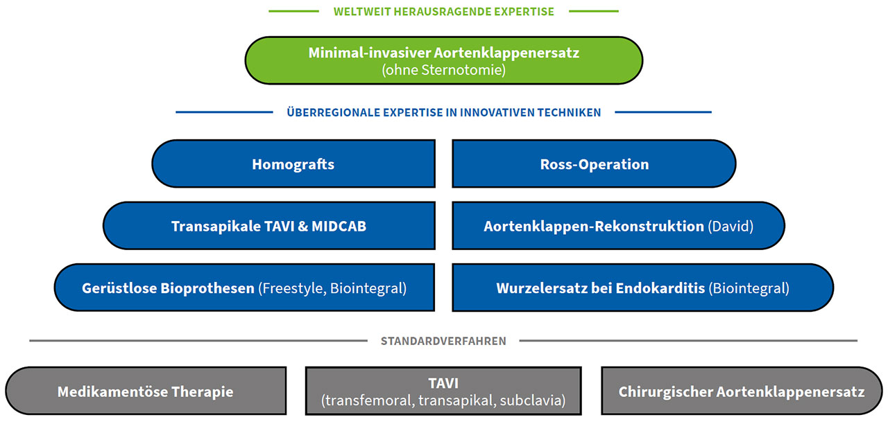 Therapie von Aortenklappenerkrankungen