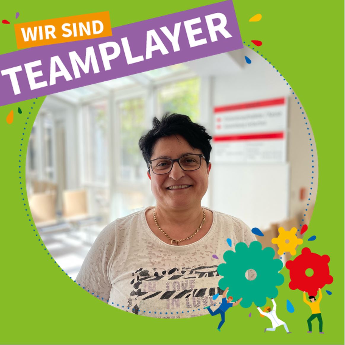 Teamplayer im KlinikumDo: Zeynep Haoua