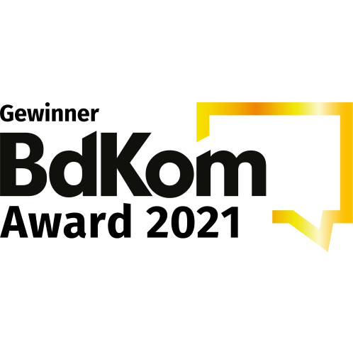 Award des Bundesverbands der Kommunikatoren (BdKom) 2021